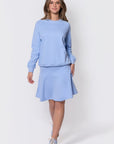 Karla Skirt 20" (Sky Blue) - Skirt - Yakira Bella