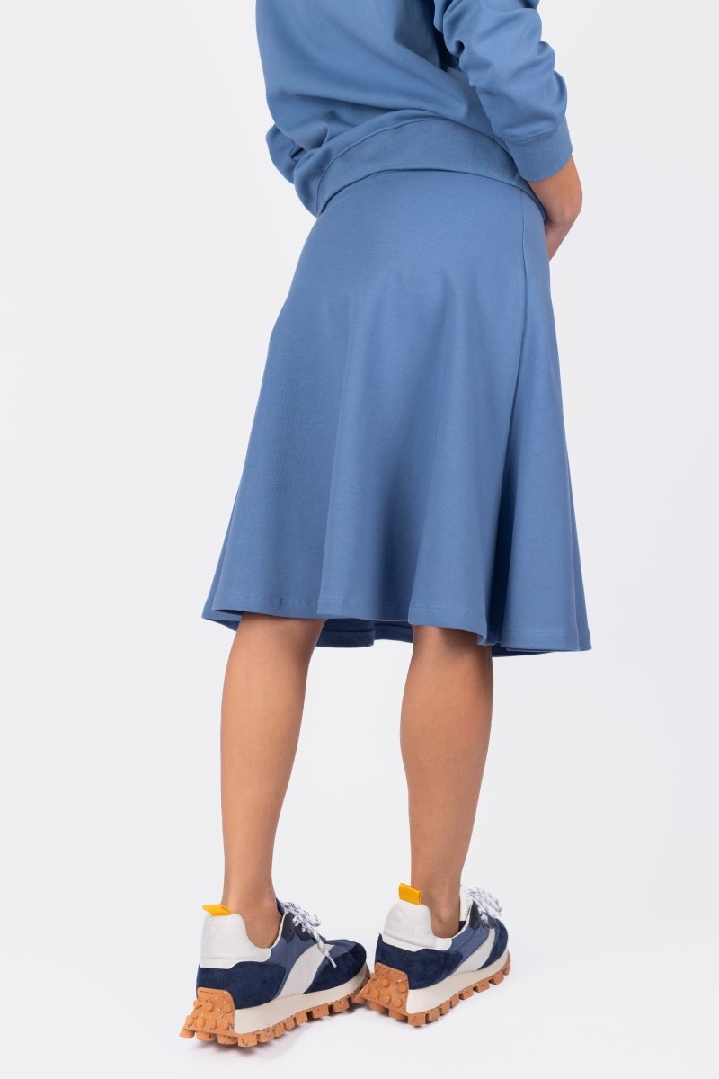 KARLA SKIRT 23&quot; (DENIM BLUE) - Skirt - Yakira Bella