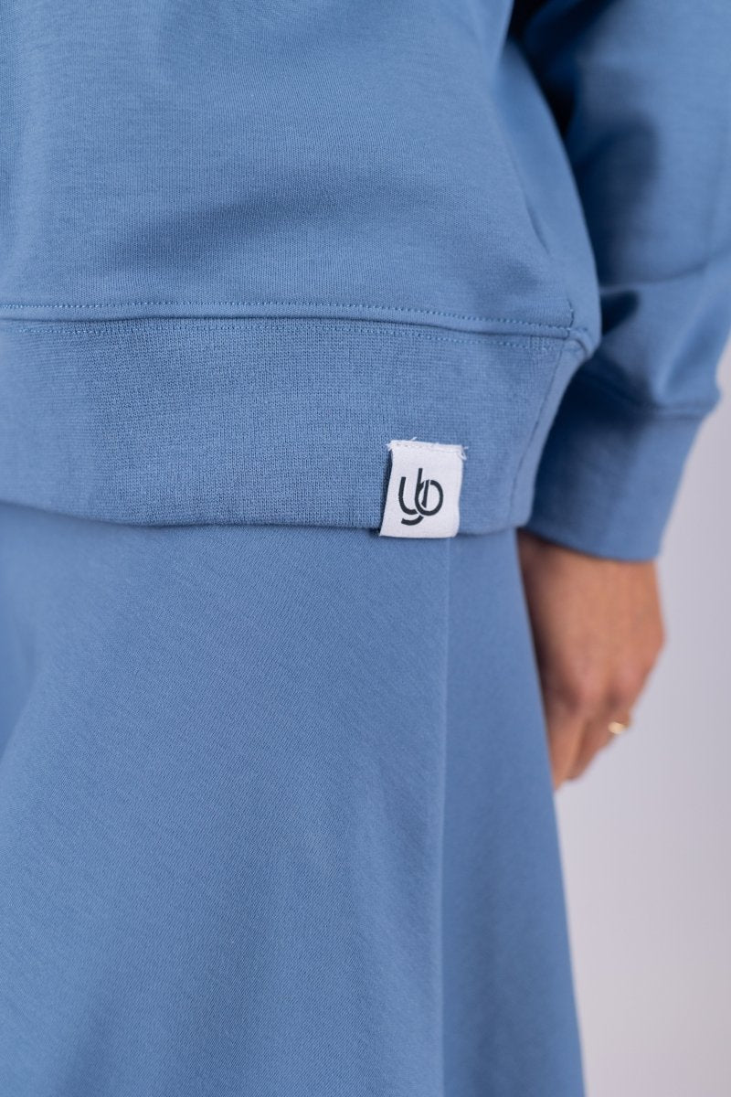 KARLA SKIRT 23&quot; (DENIM BLUE) - Skirt - Yakira Bella