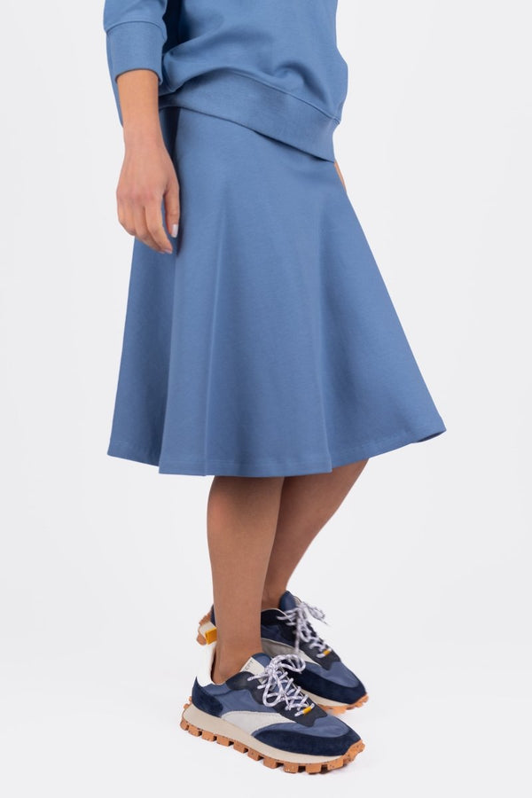 KARLA SKIRT 23" (DENIM BLUE) - Skirt - Yakira Bella