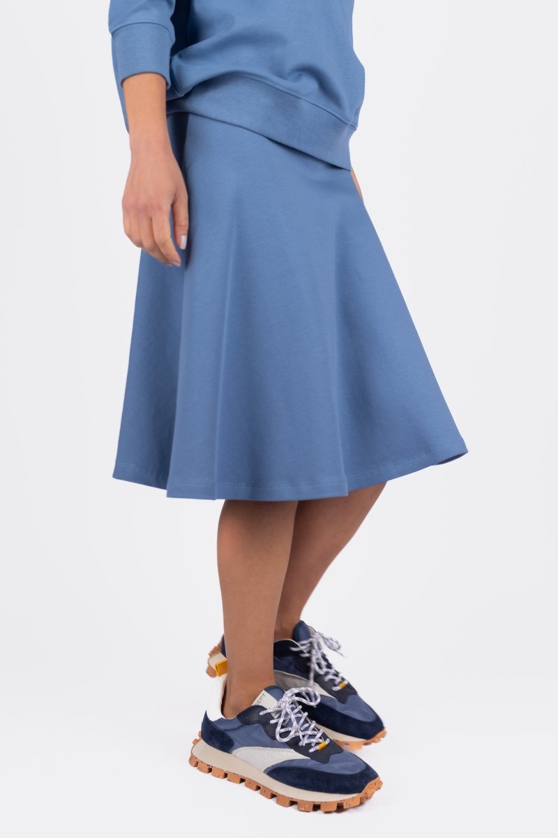 KARLA SKIRT 23" (DENIM BLUE) - Skirt - Yakira Bella