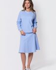 Karla Skirt 23" (Sky Blue) - Skirt - Yakira Bella