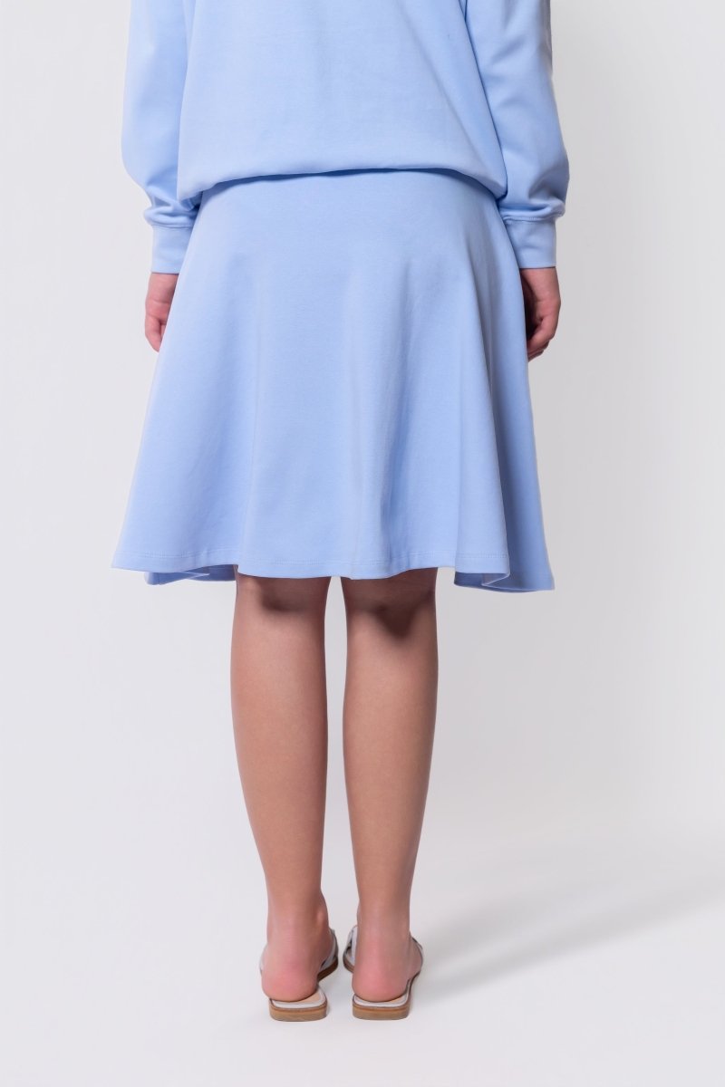 Karla Skirt 23" (Sky Blue) - Skirt - Yakira Bella