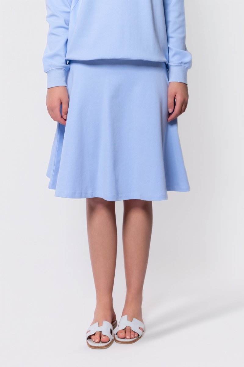 Karla Skirt 23" (Sky Blue) - Skirt - Yakira Bella