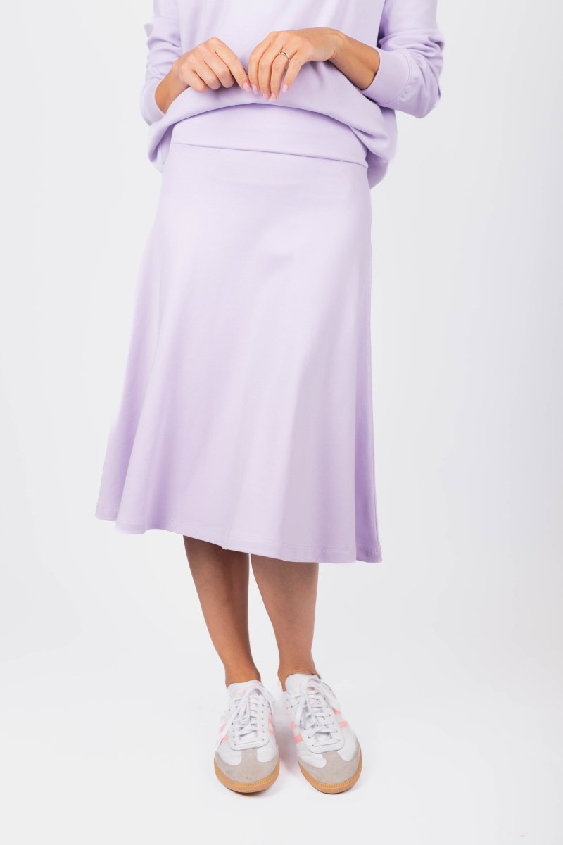 Karla Skirt 25" (Lavender) - Skirt - Yakira Bella