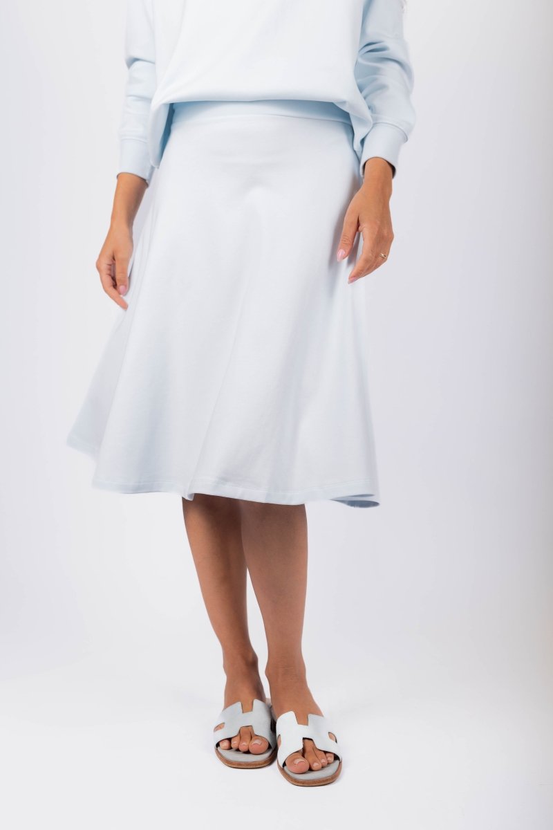 Karla Skirt 25" (Light Blue) - Skirt - Yakira Bella