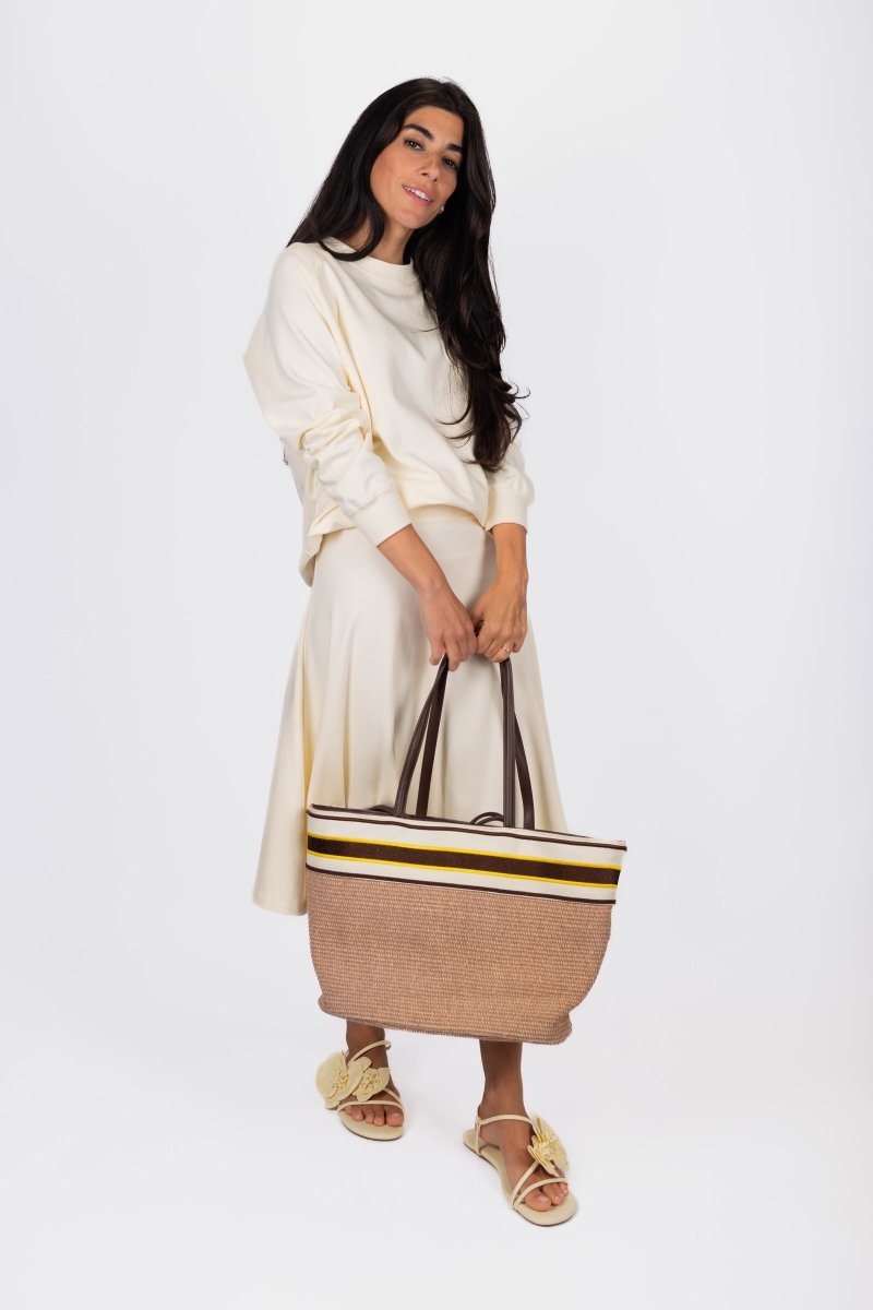 Karla Skirt 25&quot; (Light Yellow) - Skirt - Yakira Bella