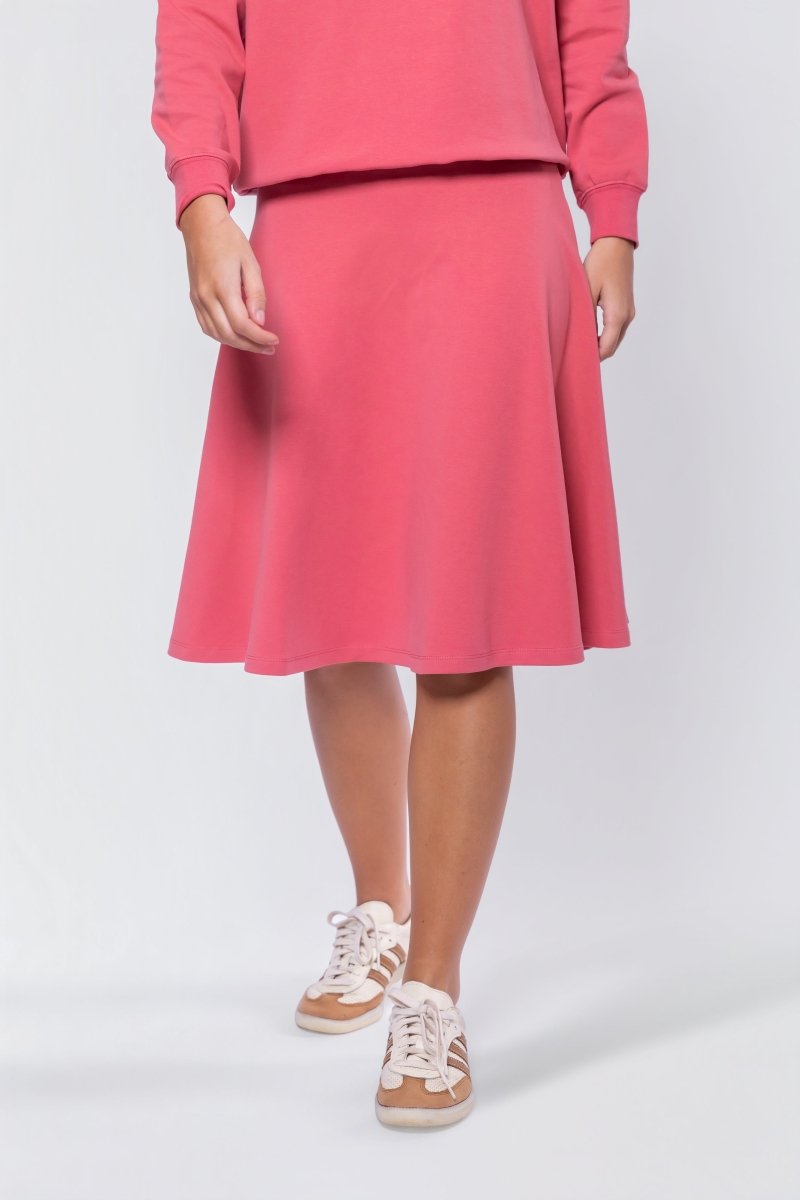 Karla Skirt 26" (Coral) - Skirt - Yakira Bella