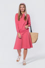 Karla Skirt 26" (Coral) - Skirt - Yakira Bella