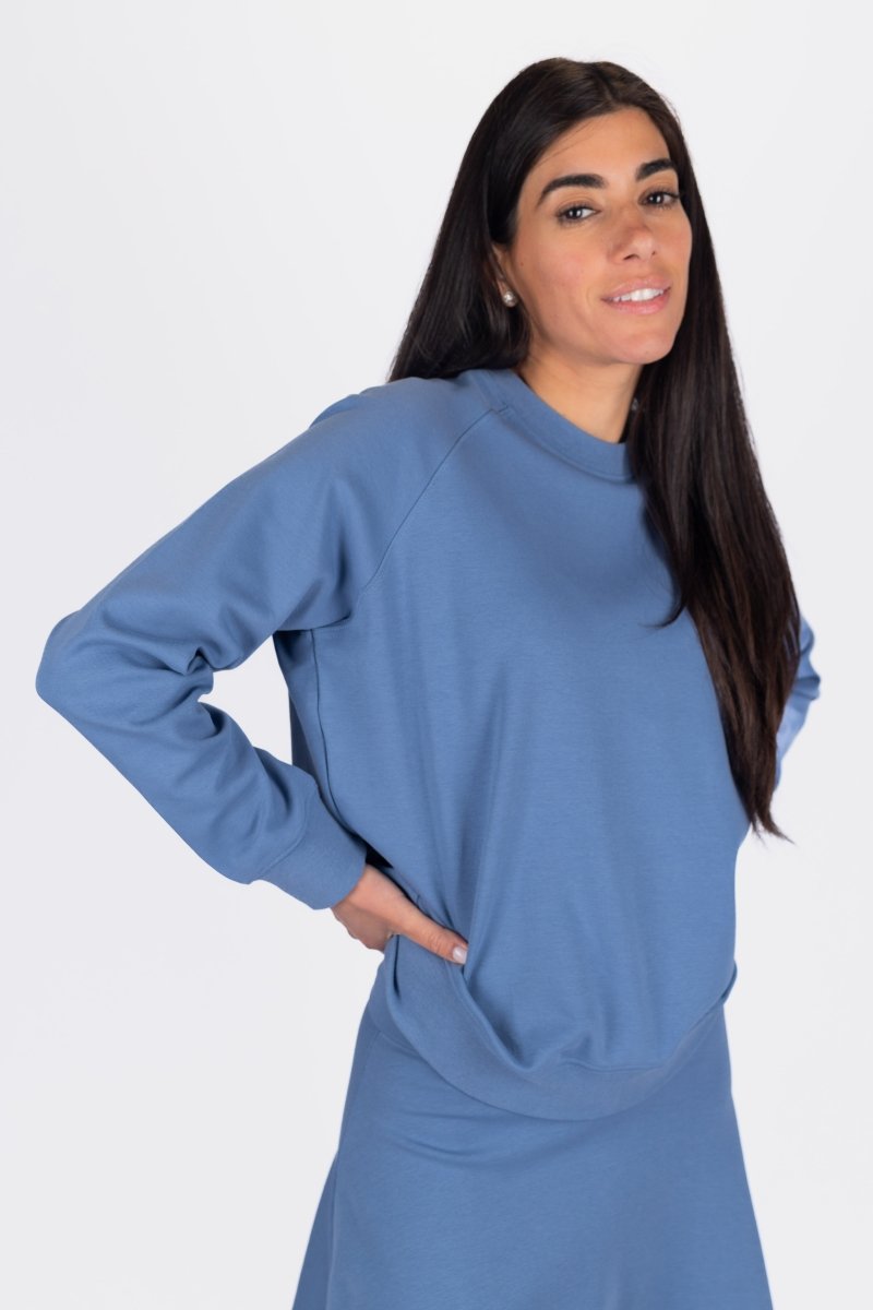 KARLA TOP (DENIM BLUE) - Top - Yakira Bella