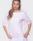 Karla Top Short Sleeve (Light Pink) - Top - Yakira Bella