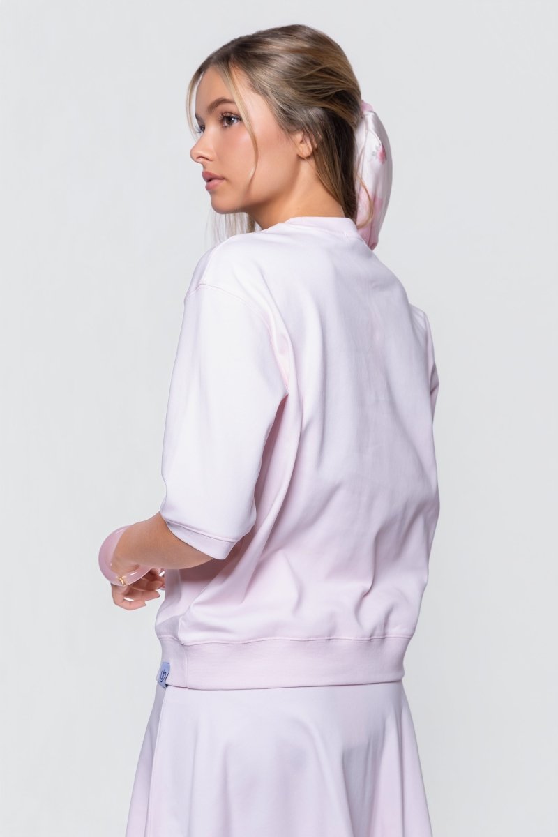 Karla Top Short Sleeve (Light Pink) - Top - Yakira Bella