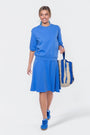 Karla Top Short Sleeve (Marina Blue) - Top - Yakira Bella