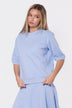 Karla Top Short Sleeve (Sky Blue)