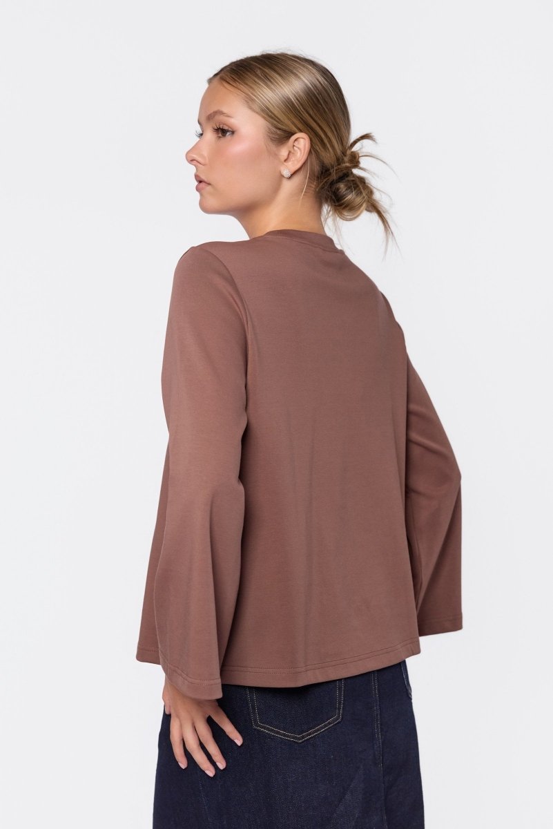 Kate Top (Brown) - Top - Yakira Bella