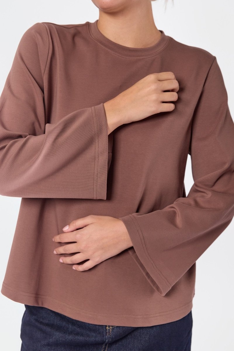 Kate Top (Brown) - Top - Yakira Bella