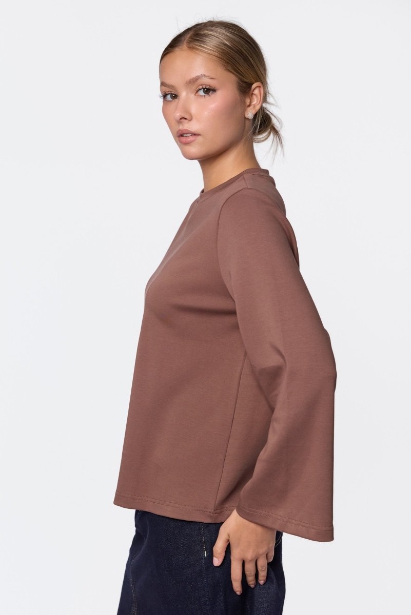Kate Top (Brown) - Top - Yakira Bella
