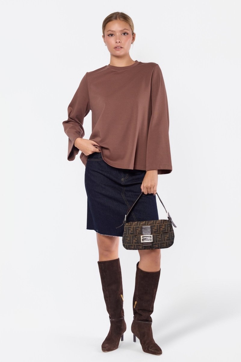 Kate Top (Brown) - Top - Yakira Bella