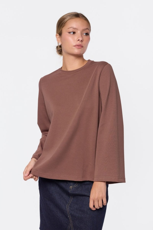 Kate Top (Brown) - Top - Yakira Bella