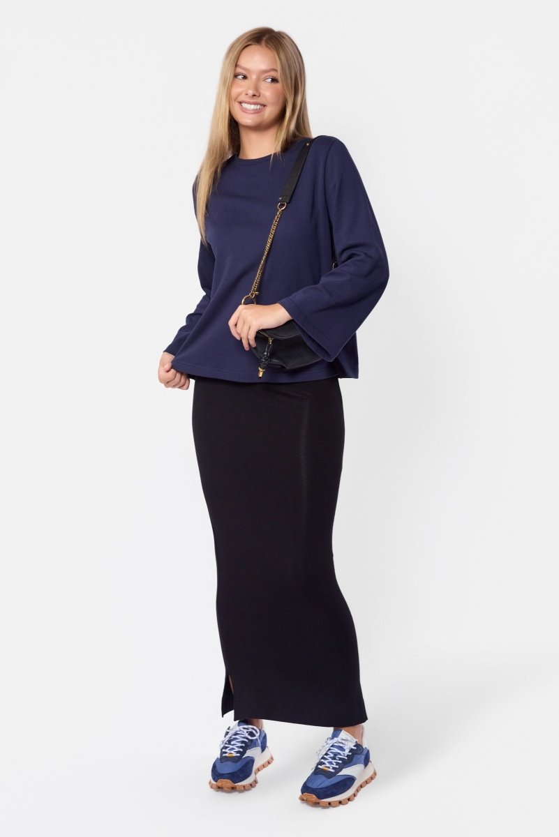 Kate Top (Navy) - Top - Yakira Bella