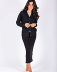 KATHERINE CARDIGAN (BLACK) - Top - Yakira Bella