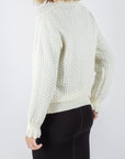 KATHERINE CARDIGAN (IVORY) - Top - Yakira Bella