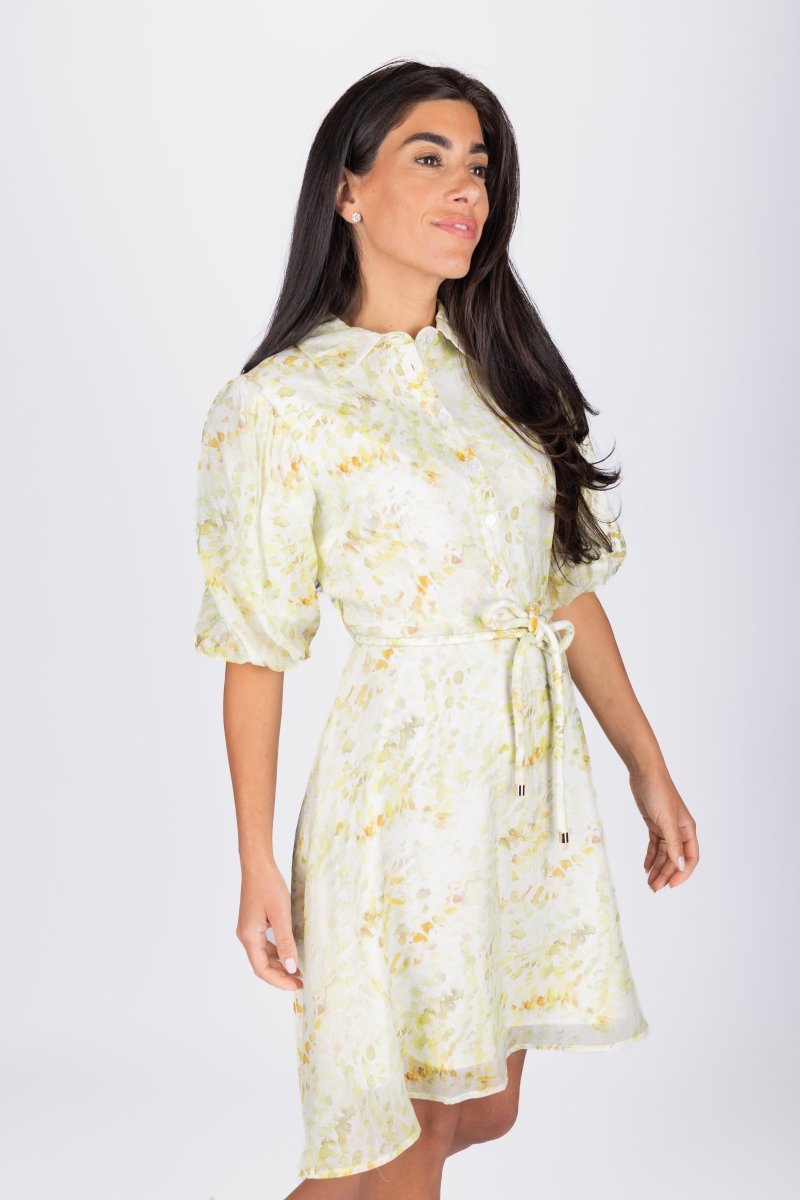 Katie Dress (Green/Yellow) - Dress - Yakira Bella