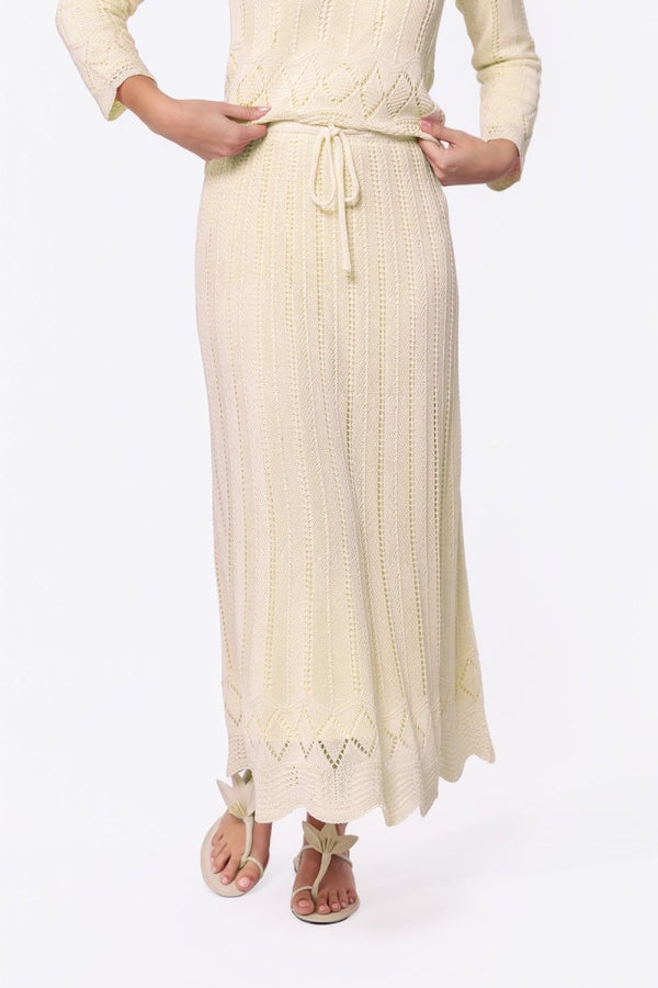 Kelly Skirt (Pastel Yellow) - Skirt - Yakira Bella