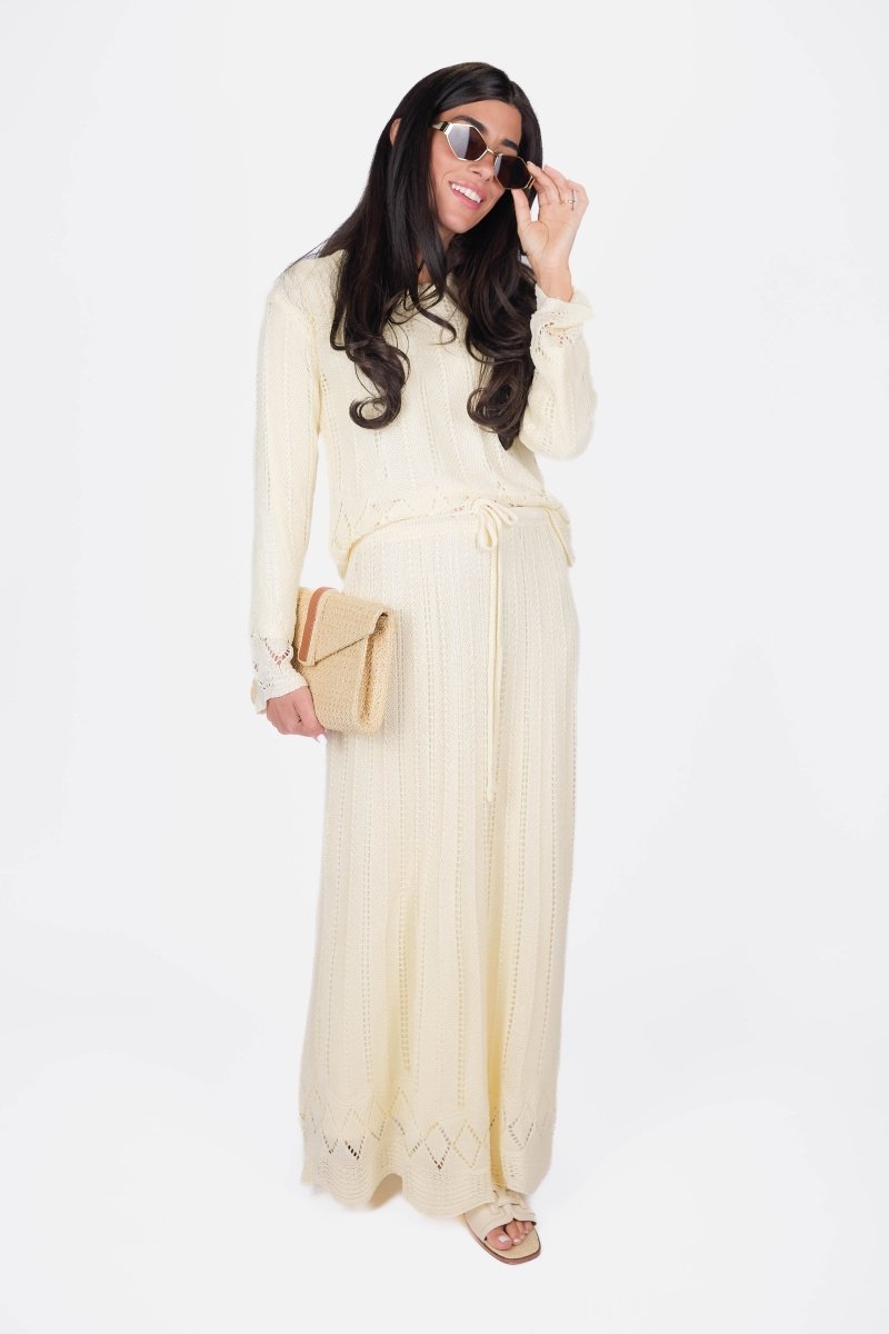 KELLY SKIRT (PASTEL YELLOW) - Skirt - Yakira Bella