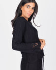 KELLY TOP (BLACK) - Top - Yakira Bella