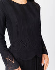 KELLY TOP (BLACK) - Top - Yakira Bella