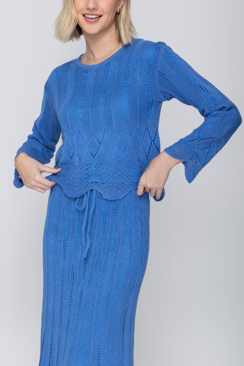 KELLY TOP (BLUE) - Top - Yakira Bella