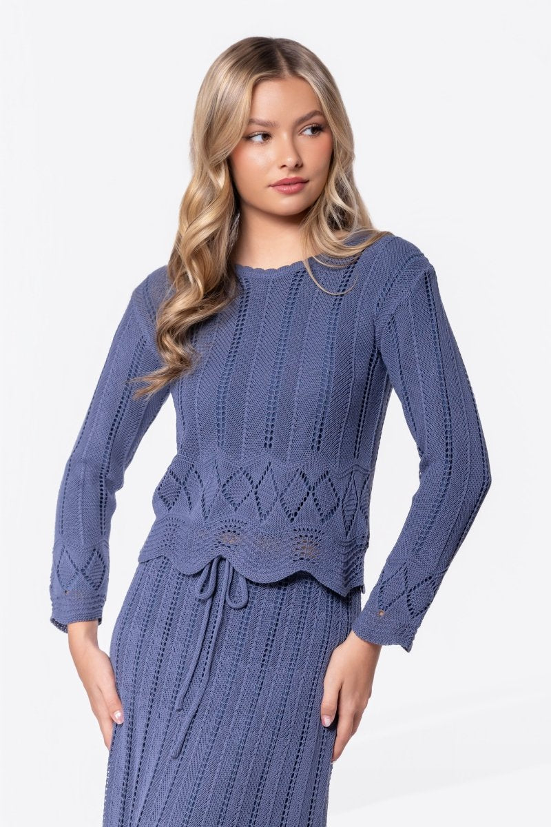 Kelly Top (Dark Grey) - Top - Yakira Bella