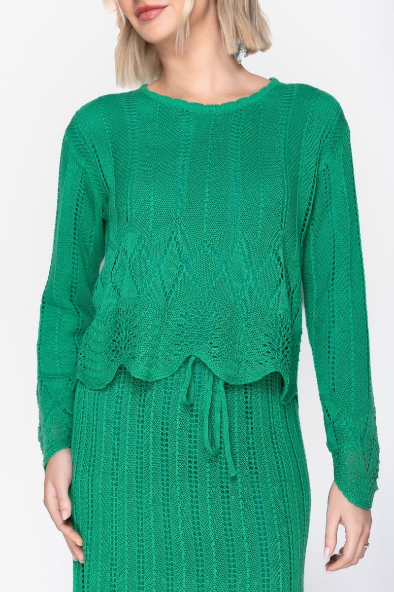 KELLY TOP (GREEN) - Top - Yakira Bella