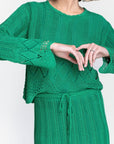 KELLY TOP (GREEN) - Top - Yakira Bella