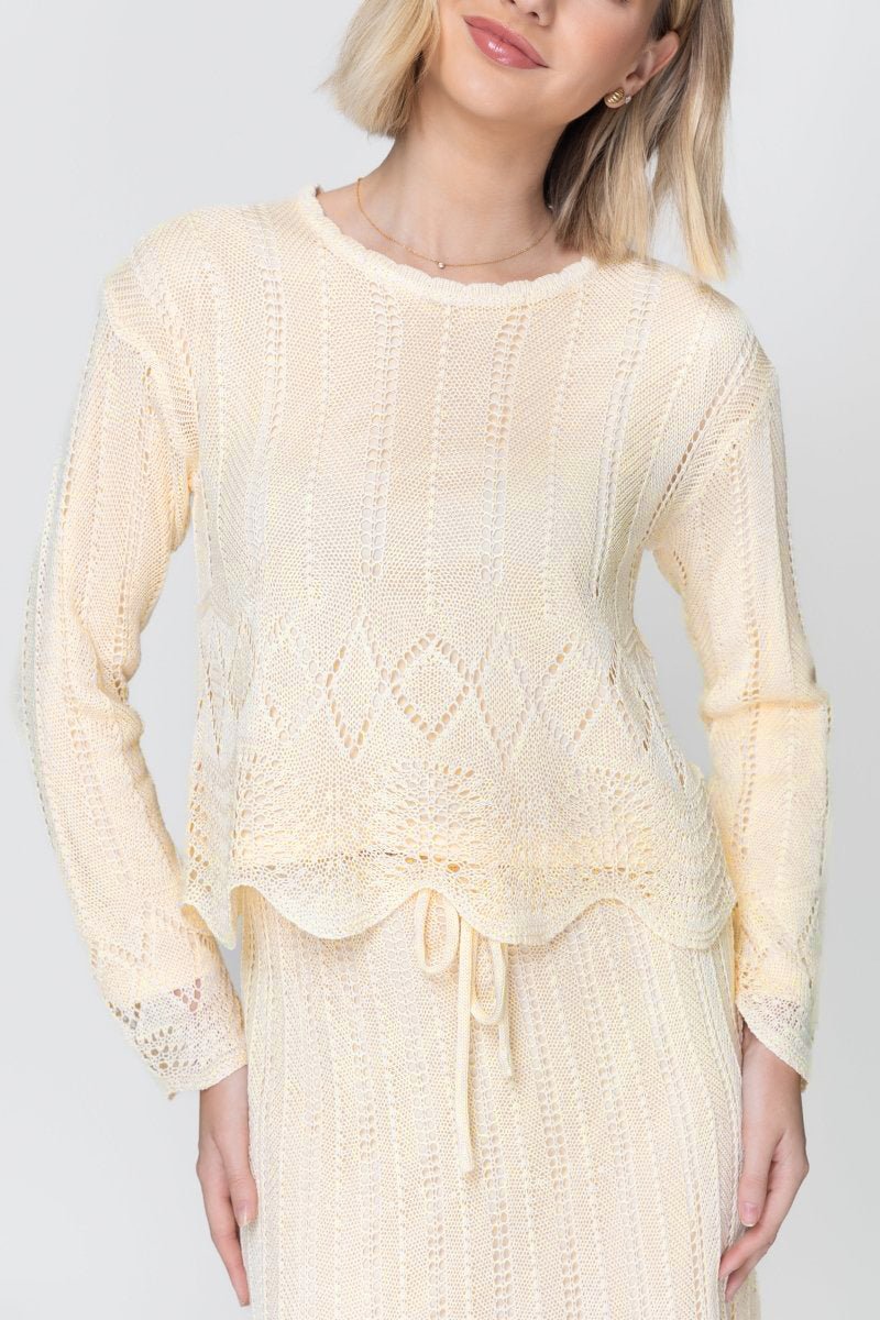 KELLY TOP (PASTEL YELLOW) - Top - Yakira Bella