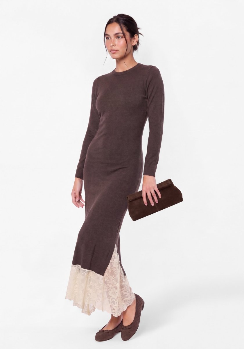 Kelson Dress (Brown) - Dress - Yakira Bella