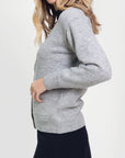 KEN CARDIGAN (LIGHT GRAY) - Top - Yakira Bella