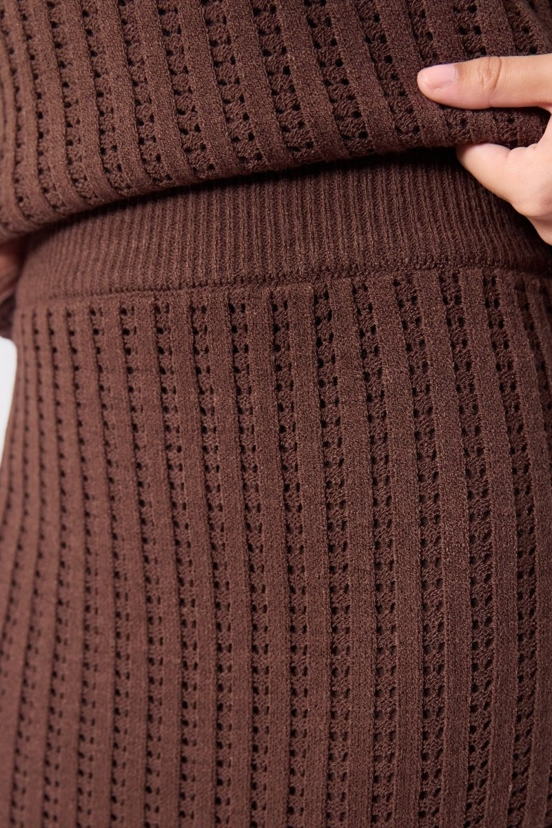 Kendall Skirt (Brown) - Skirt - Yakira Bella