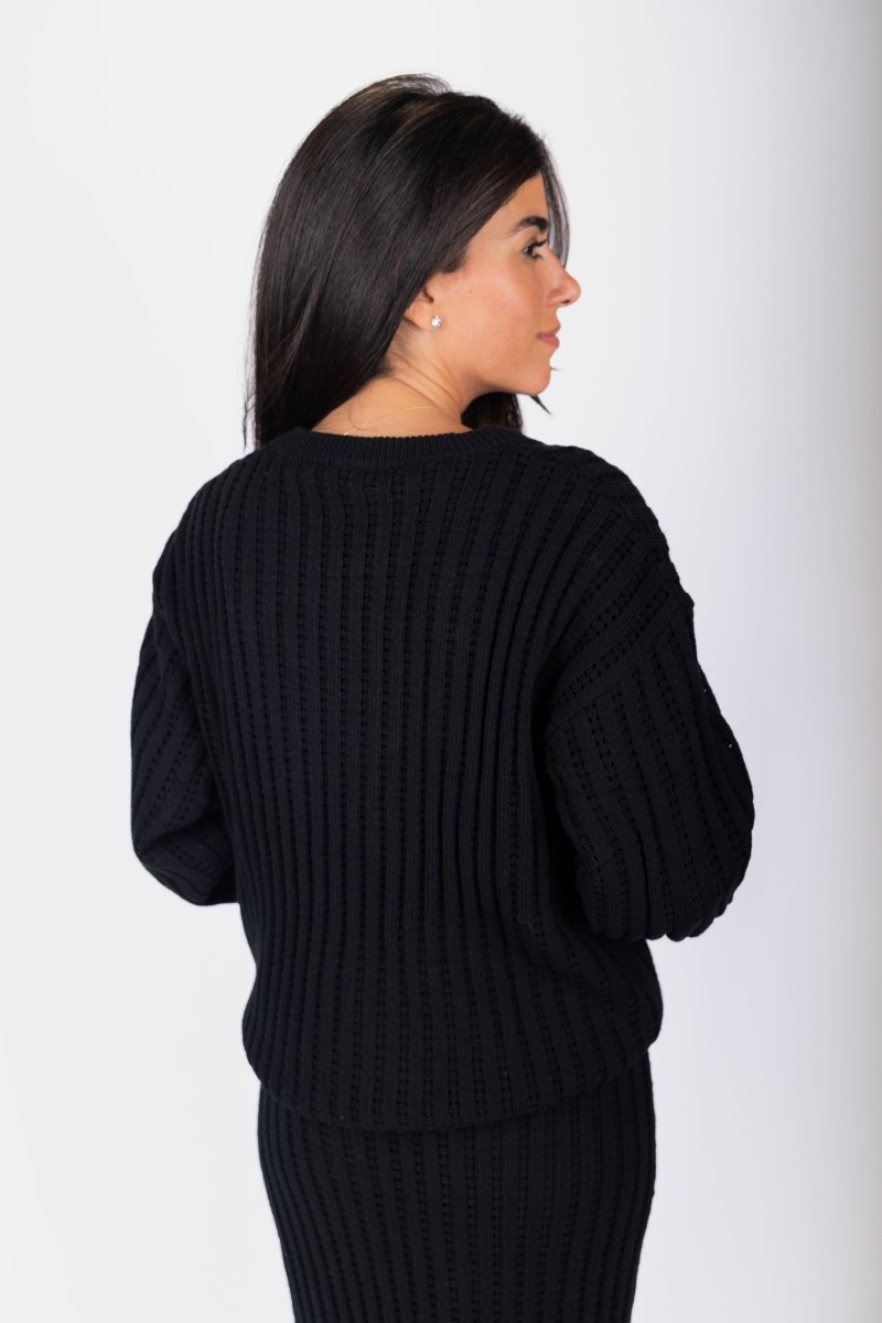 Kendall Top (Black) - Top - Yakira Bella