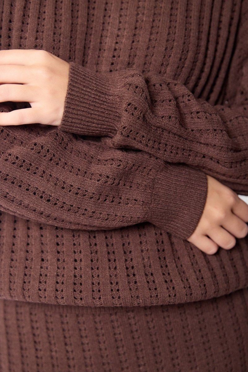 Kendall Top (Brown) - Top - Yakira Bella