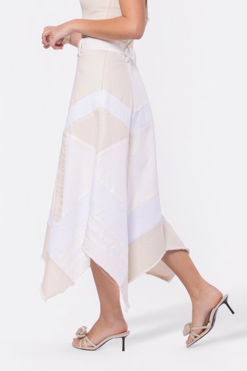 Kendra Skirt (Beige) - Skirt - Yakira Bella