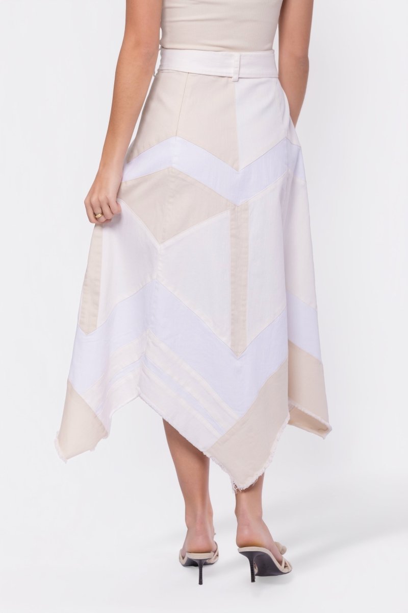 Kendra Skirt (Beige) - Skirt - Yakira Bella