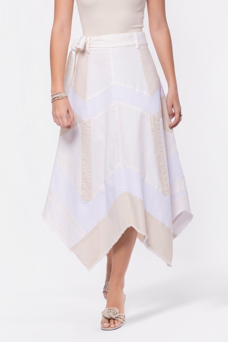 Kendra Skirt (Beige) - Skirt - Yakira Bella