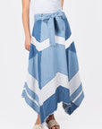 KENDRA SKIRT (BLUE) - Skirt - Yakira Bella