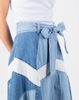 KENDRA SKIRT (BLUE) - Skirt - Yakira Bella