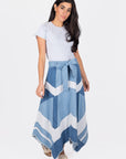 KENDRA SKIRT (BLUE) - Skirt - Yakira Bella