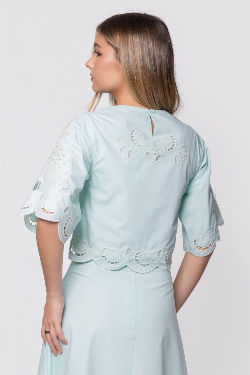 Kenna Top (Light Blue) - Top - Yakira Bella