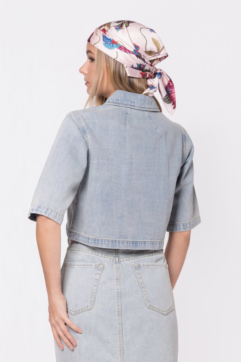 Kensley Jacket (Blue) - Top - Yakira Bella