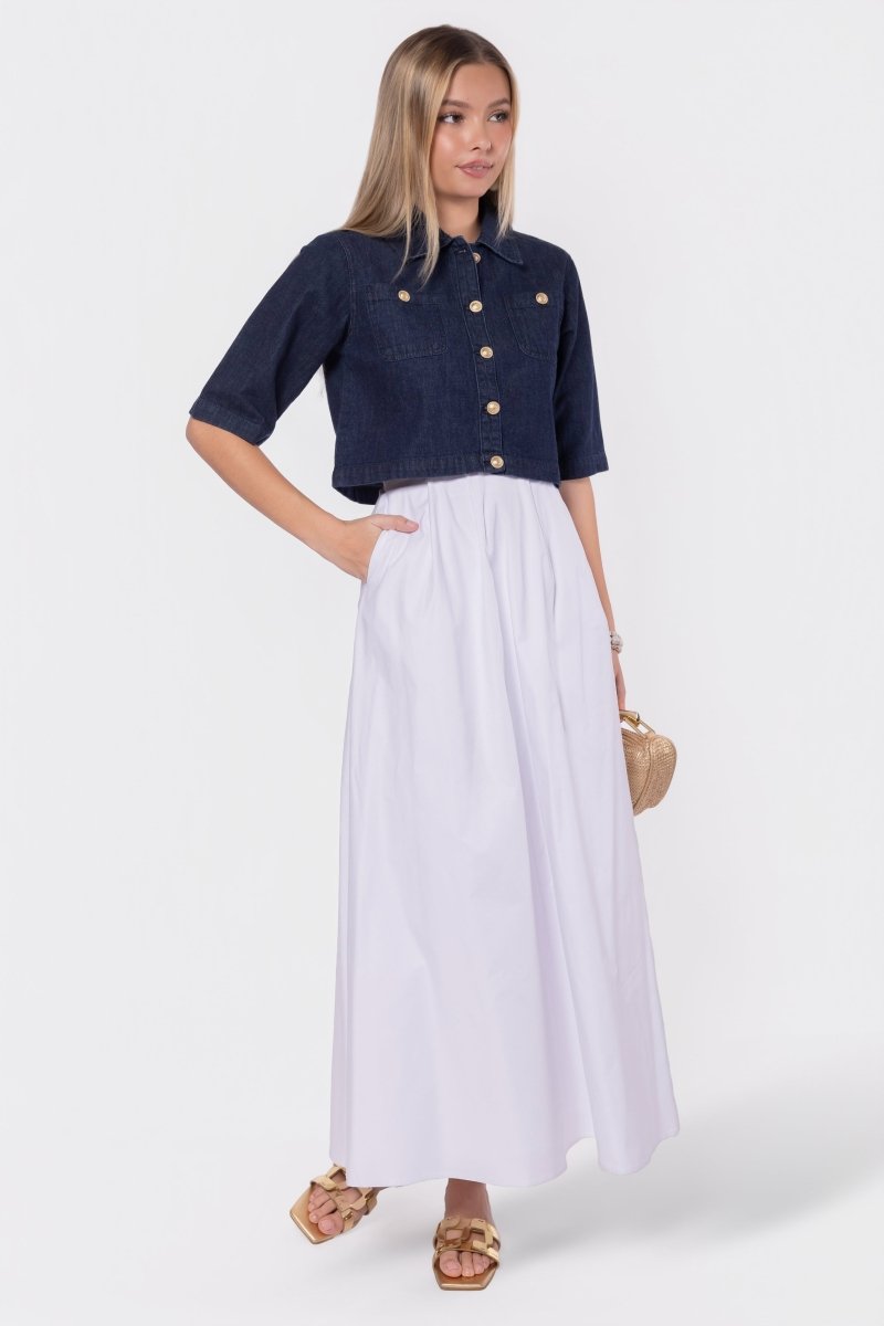 Kensley Jacket (Dark Blue) - Top - Yakira Bella